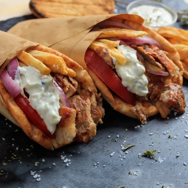 Greek Chicken Wrap