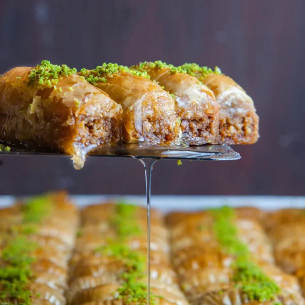 close-up-turkish-baklava-dessert-made-thin-pastry-nuts-honey