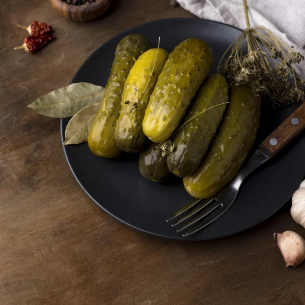 high-angle-delicious-pickles-plate