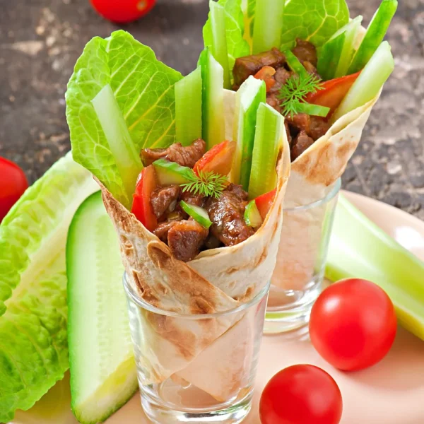 tortilla-wraps-with-meat-fresh-vegetables